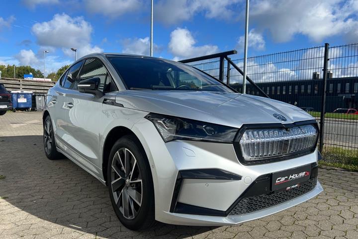 Sølv Skoda Enyaq fra 2024