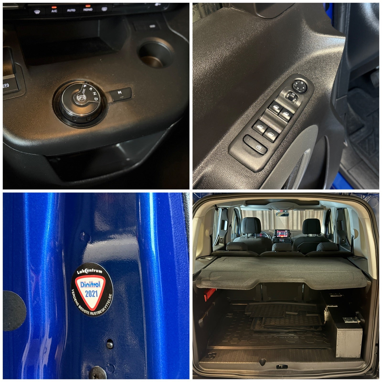 Blå Citroën Berlingo fra 2021