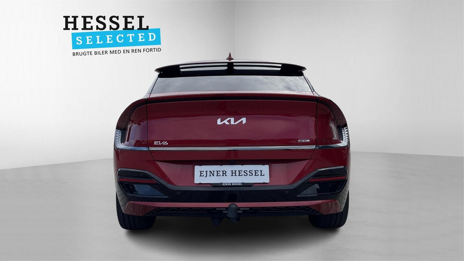 Rød Kia EV6 fra 2023
