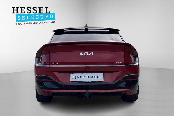 Rød Kia EV6 fra 2023