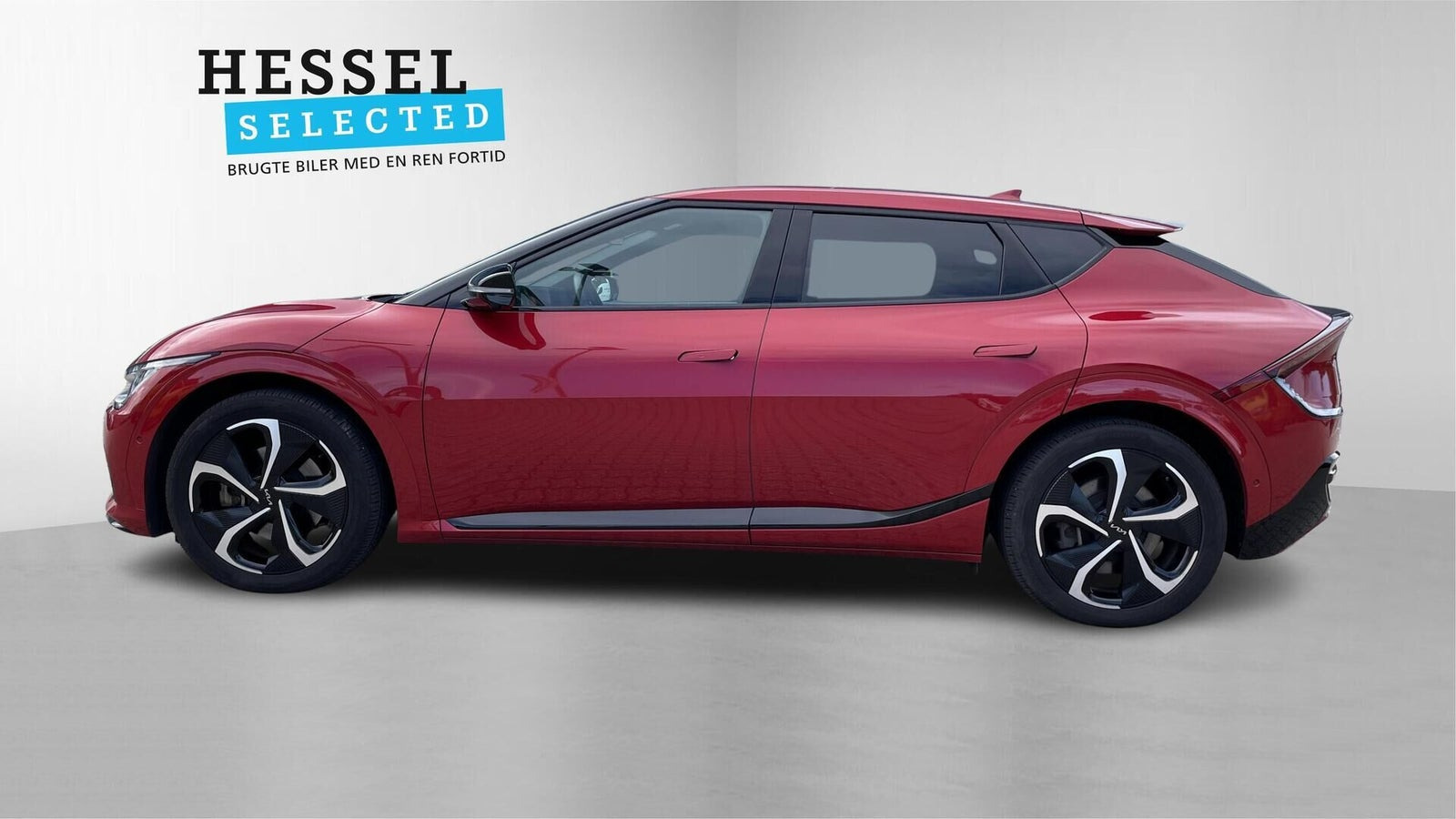 Rød Kia EV6 fra 2023