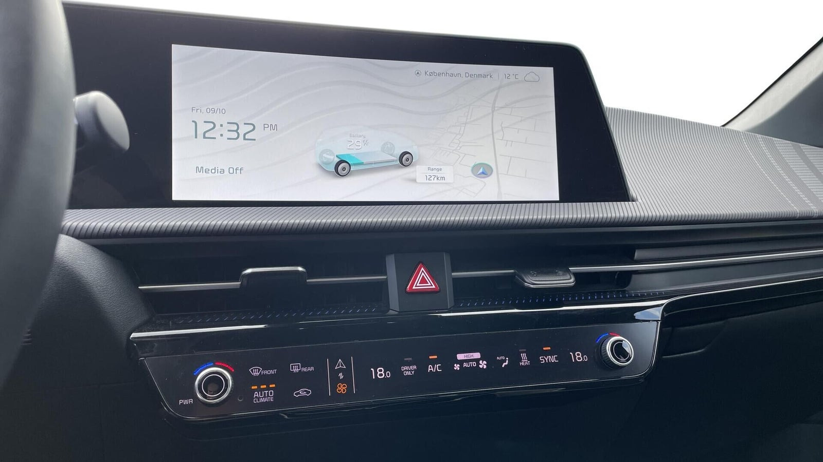 Rød Kia EV6 fra 2023