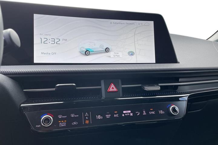 Rød Kia EV6 fra 2023