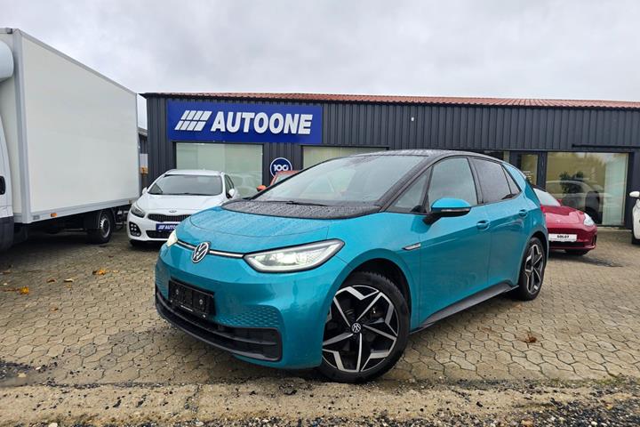 Grøn VW ID.3 fra 2021