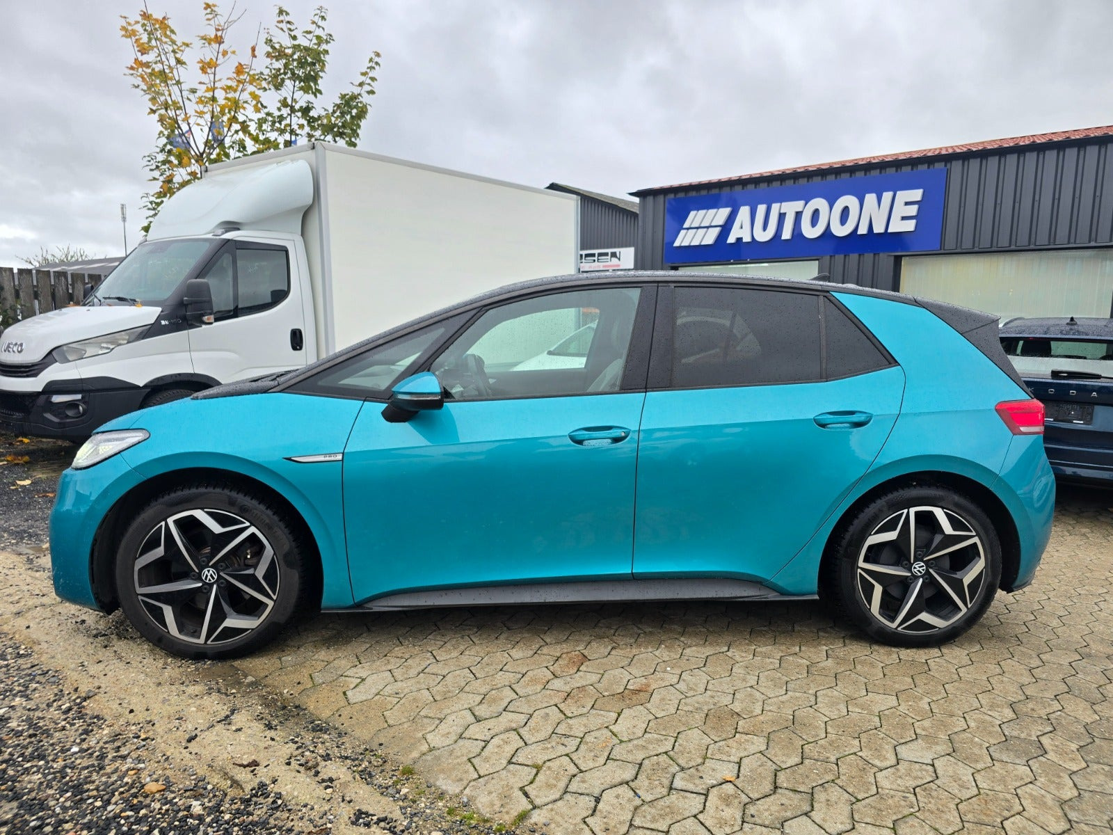 Grøn VW ID.3 fra 2021