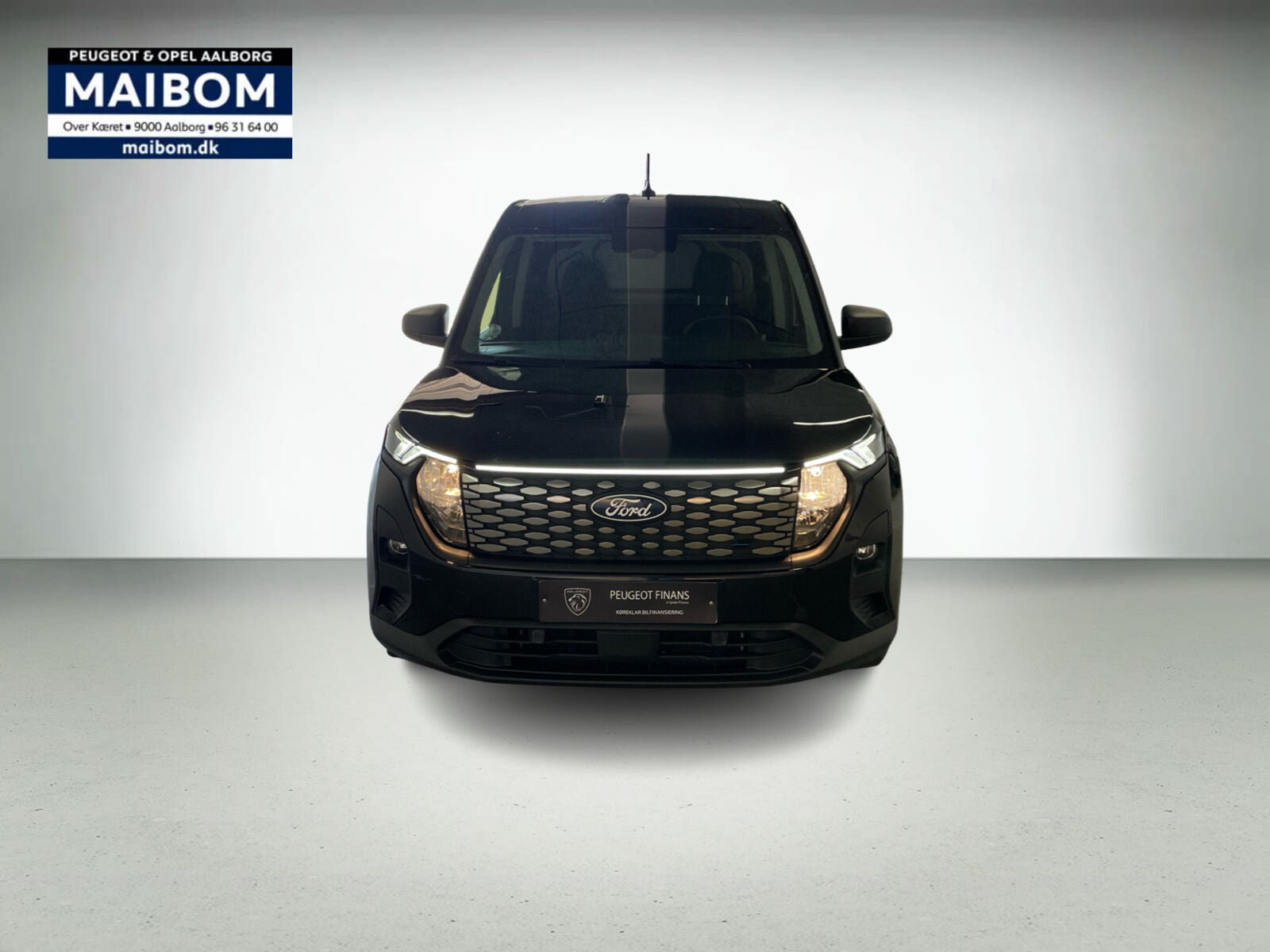 Sort Ford E-Transit Courier fra 2025
