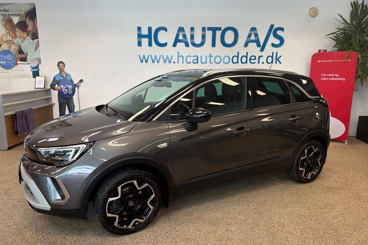 Grå Opel Crossland fra 2022