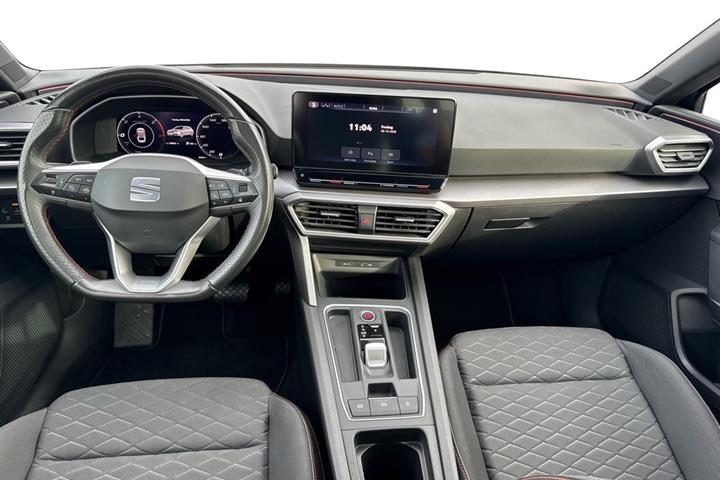Grå Seat Leon fra 2021