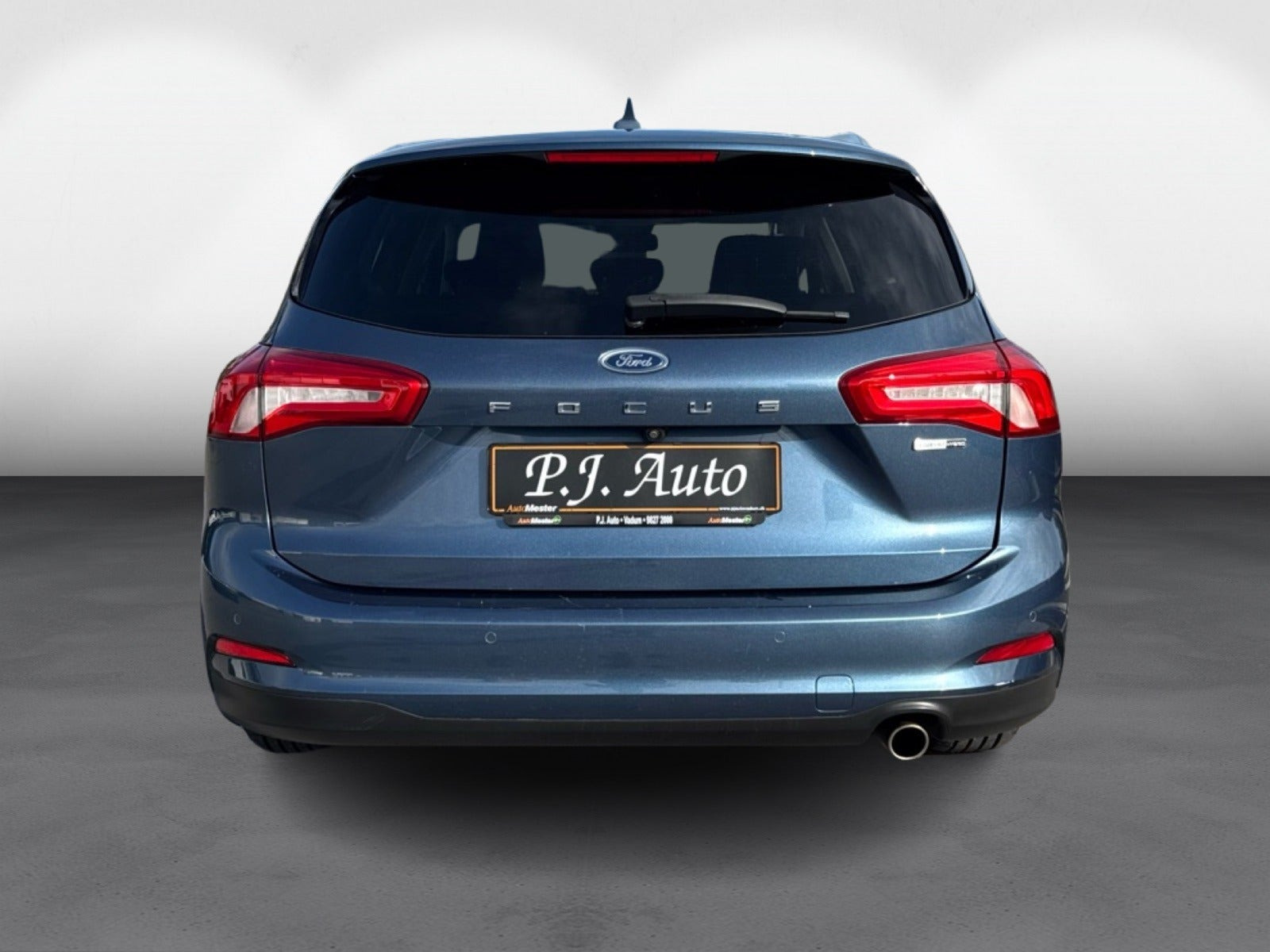 Blå Ford Focus fra 2021