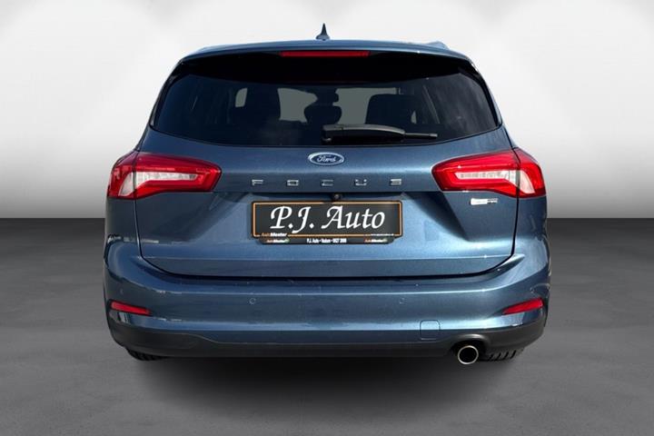 Blå Ford Focus fra 2021