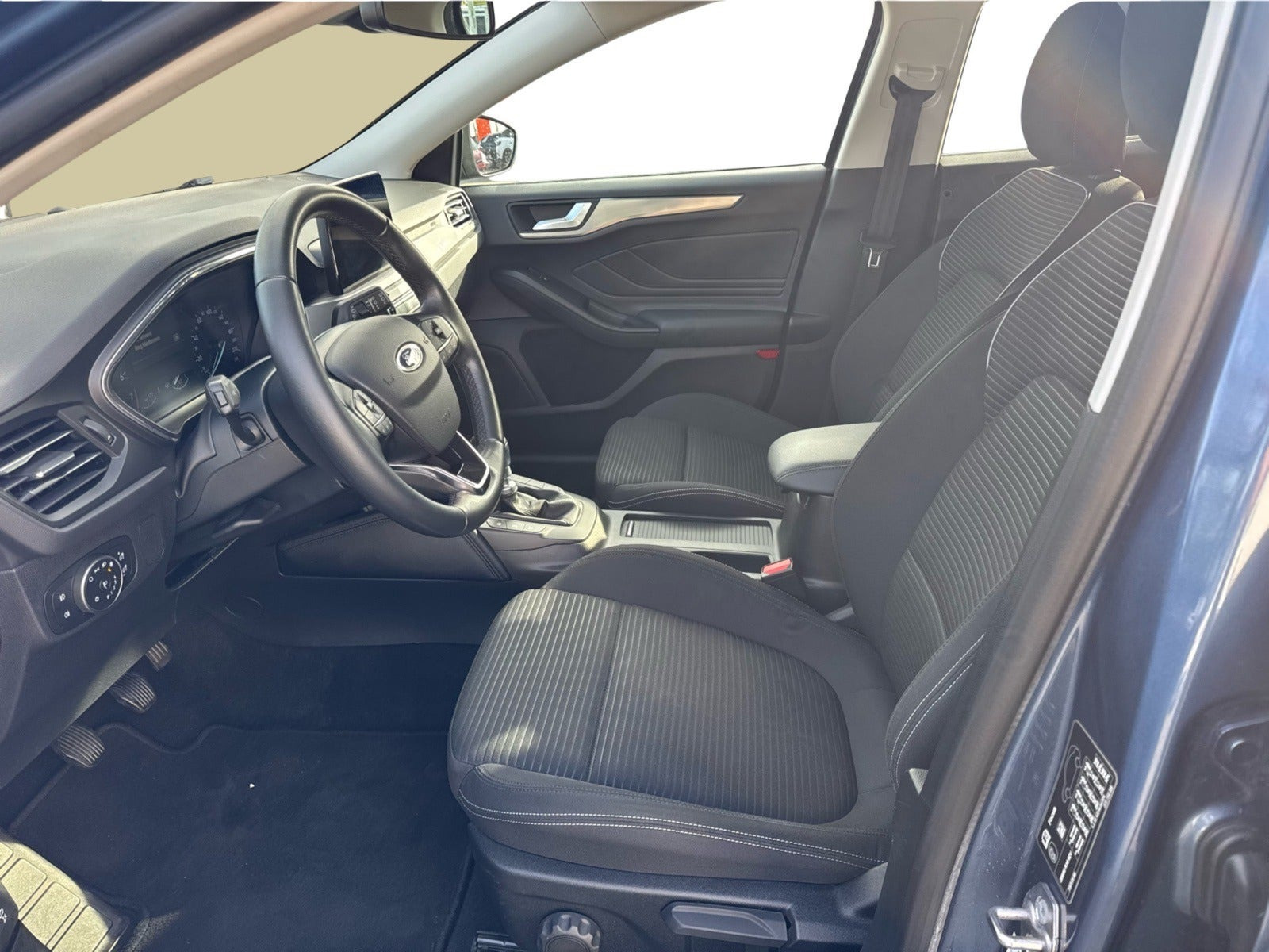 Blå Ford Focus fra 2021