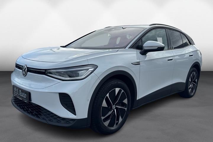 Hvid VW ID.4 fra 2023 set udefra