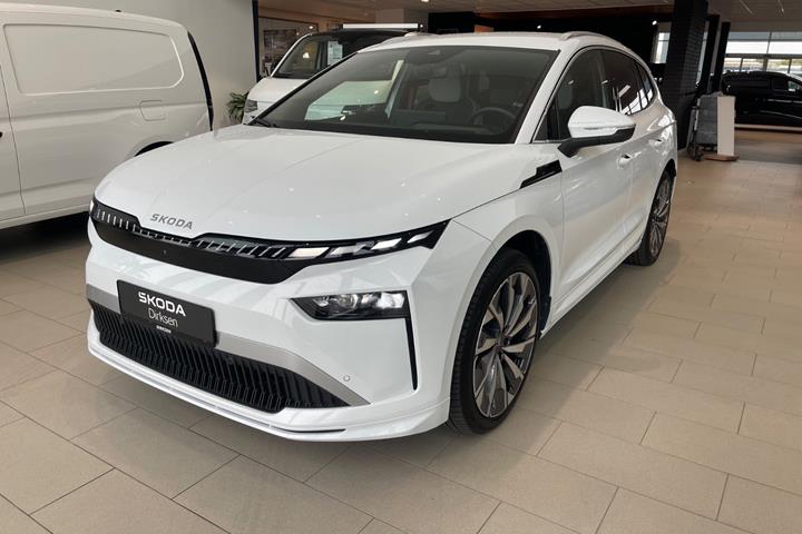 Rød Skoda Enyaq fra 2026