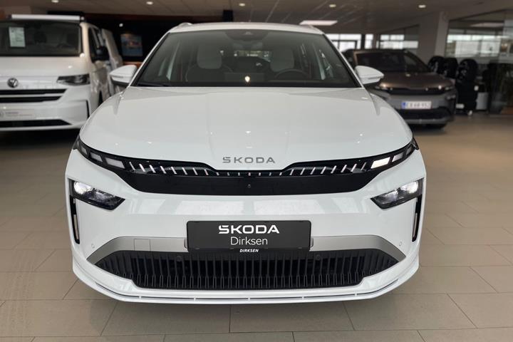 Rød Skoda Enyaq fra 2026