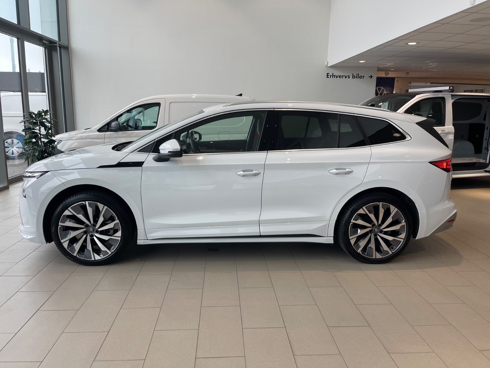 Rød Skoda Enyaq fra 2026