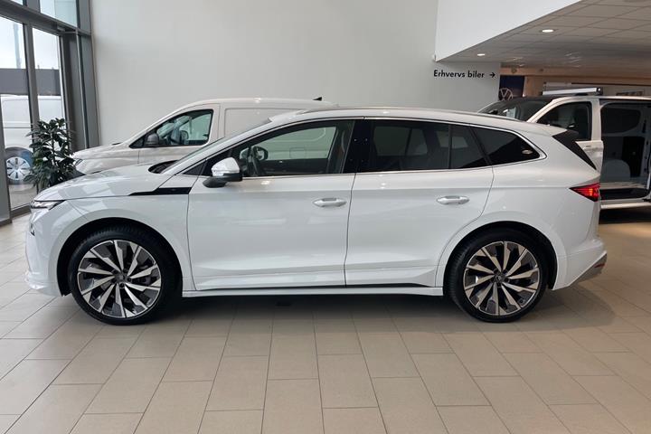 Rød Skoda Enyaq fra 2026