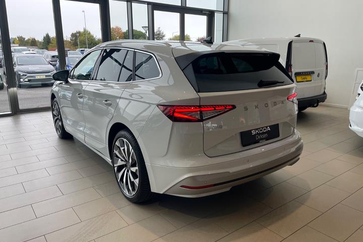 Rød Skoda Enyaq fra 2026
