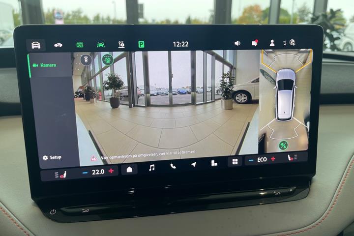 Rød Skoda Enyaq fra 2026