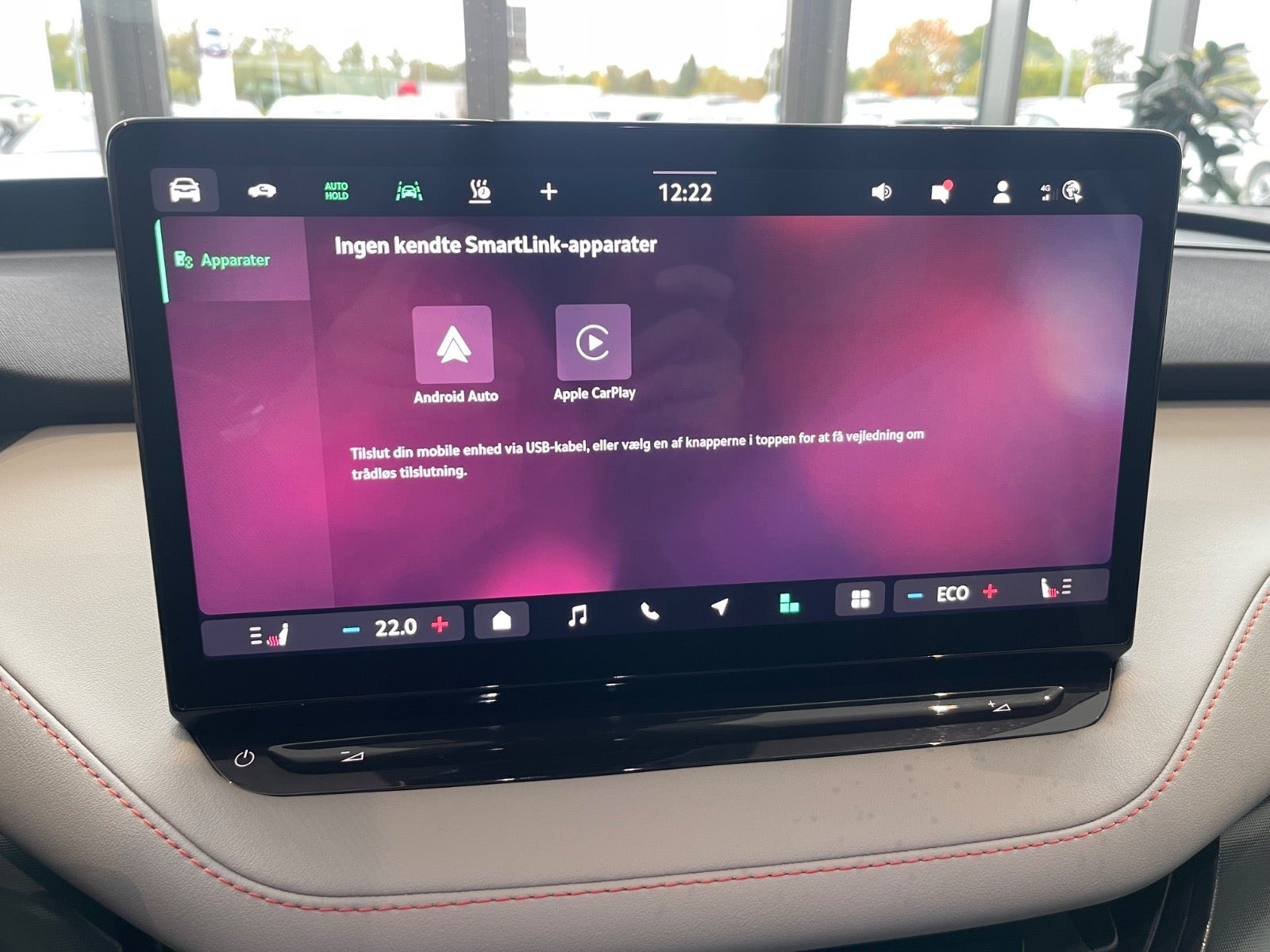 Rød Skoda Enyaq fra 2026