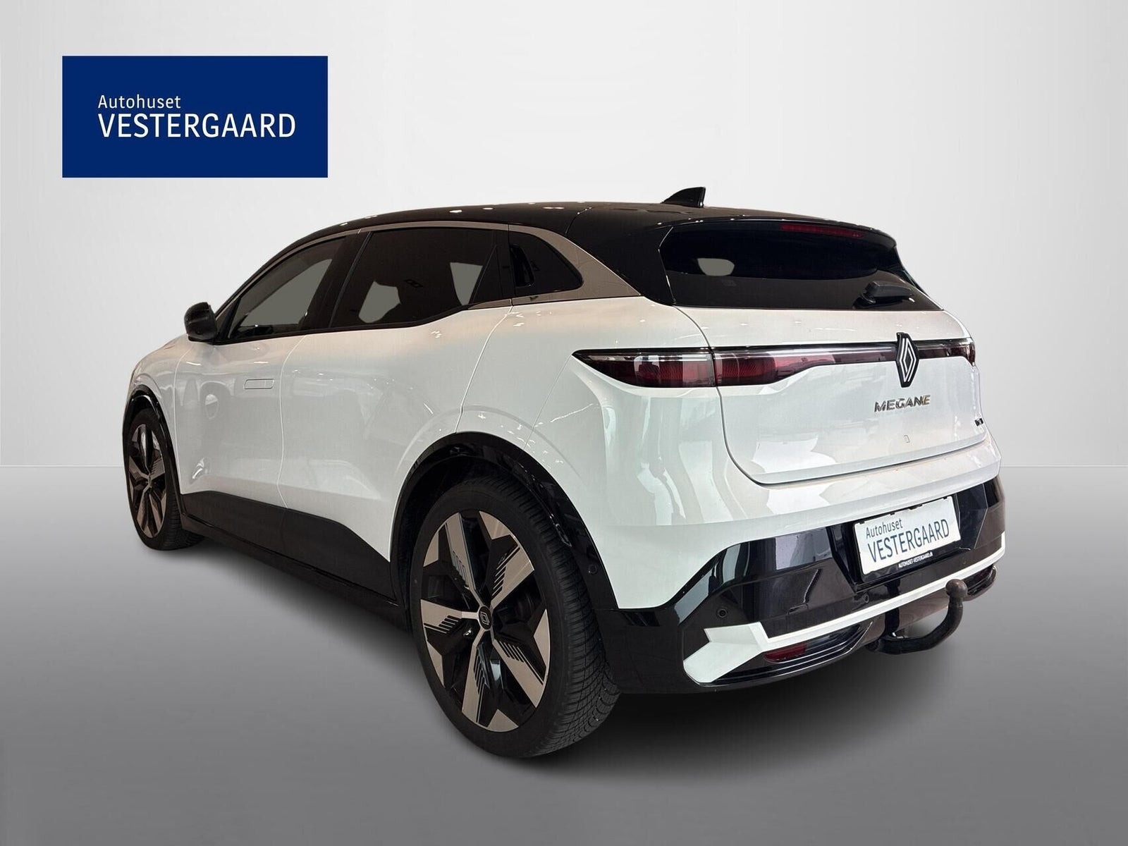 Hvid Renault Megane E-Tech fra 2023