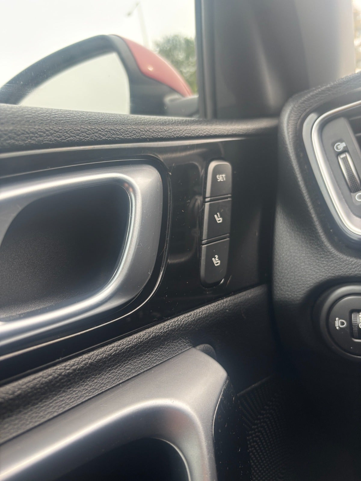 Rød Kia Ceed fra 2021