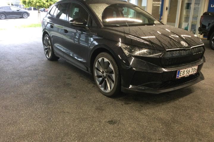 Sort Skoda Enyaq fra 2021