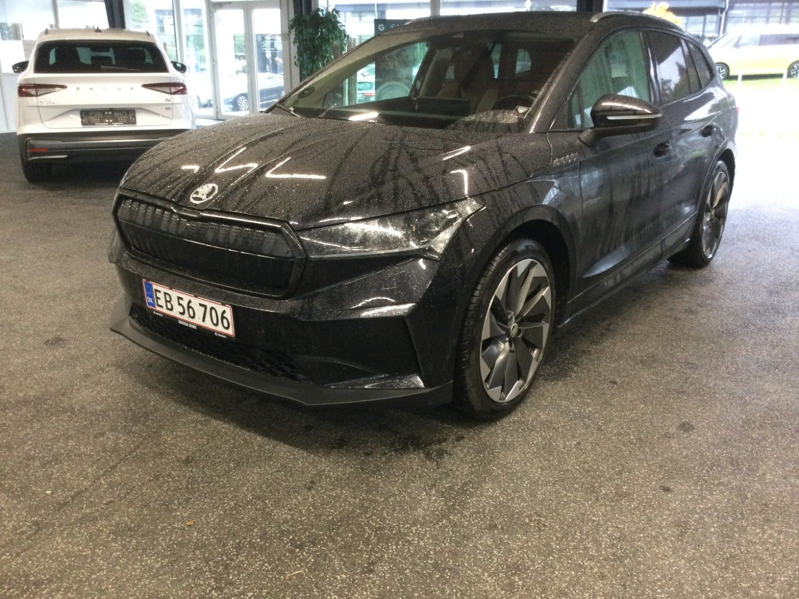 Sort Skoda Enyaq fra 2021