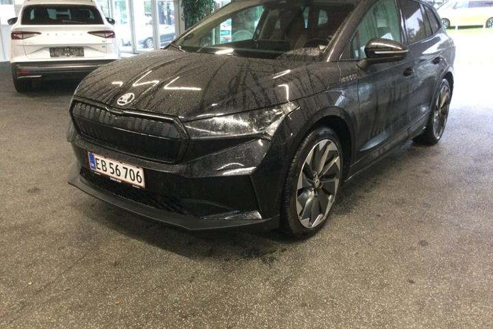 Sort Skoda Enyaq fra 2021