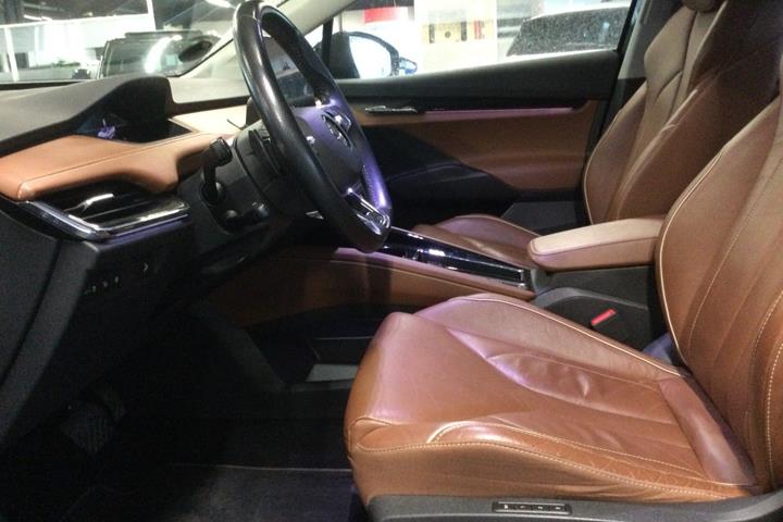 Sort Skoda Enyaq fra 2021