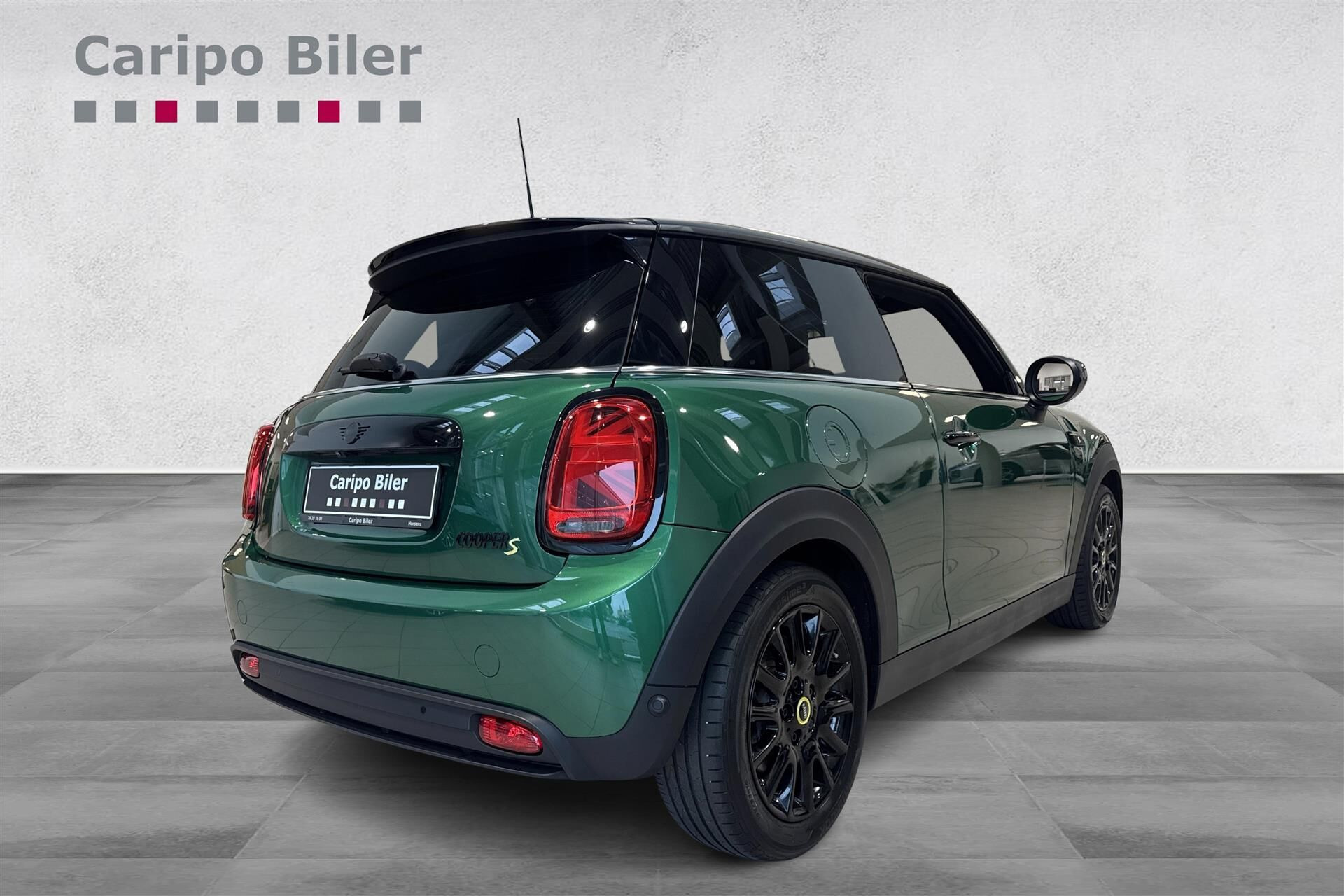 Grøn Mini Cooper fra 2022