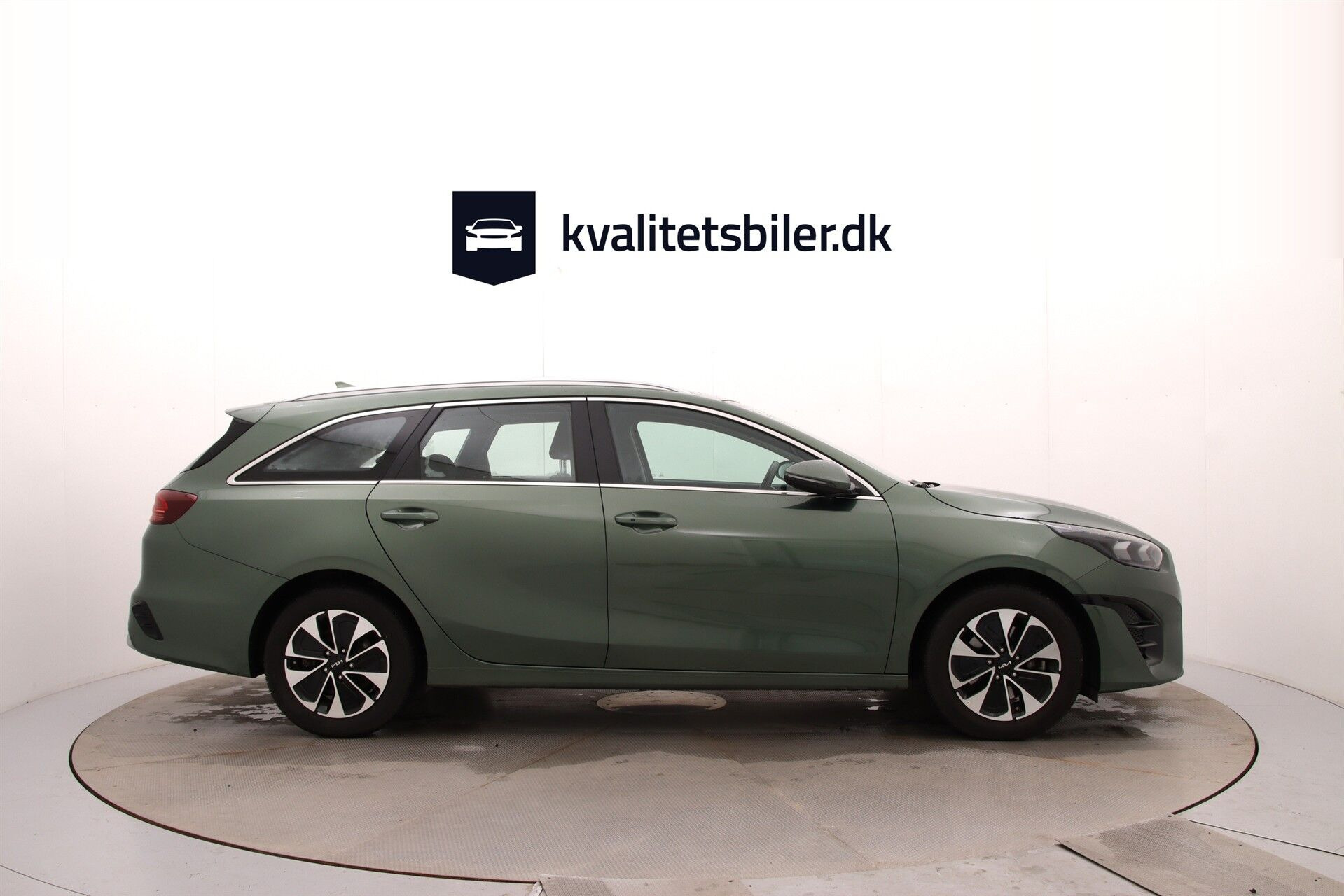 Grøn Kia Ceed fra 2023