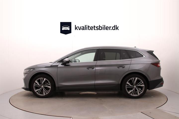 Grå Skoda Enyaq fra 2022