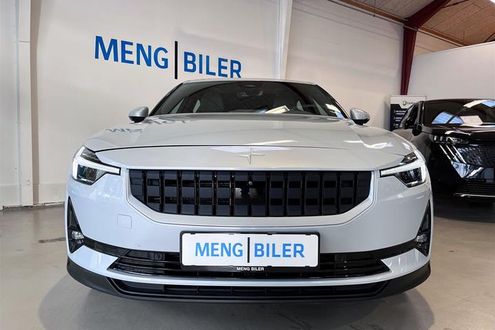 Hvid Polestar 2 fra 2023