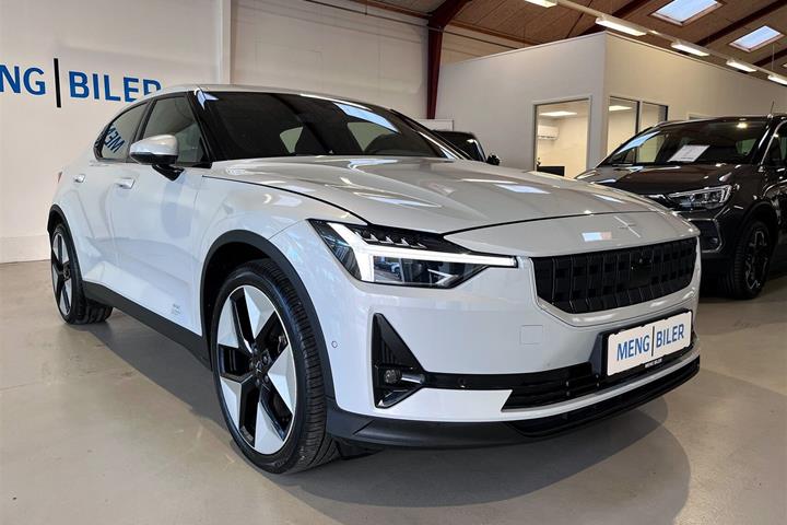 Hvid Polestar 2 fra 2023