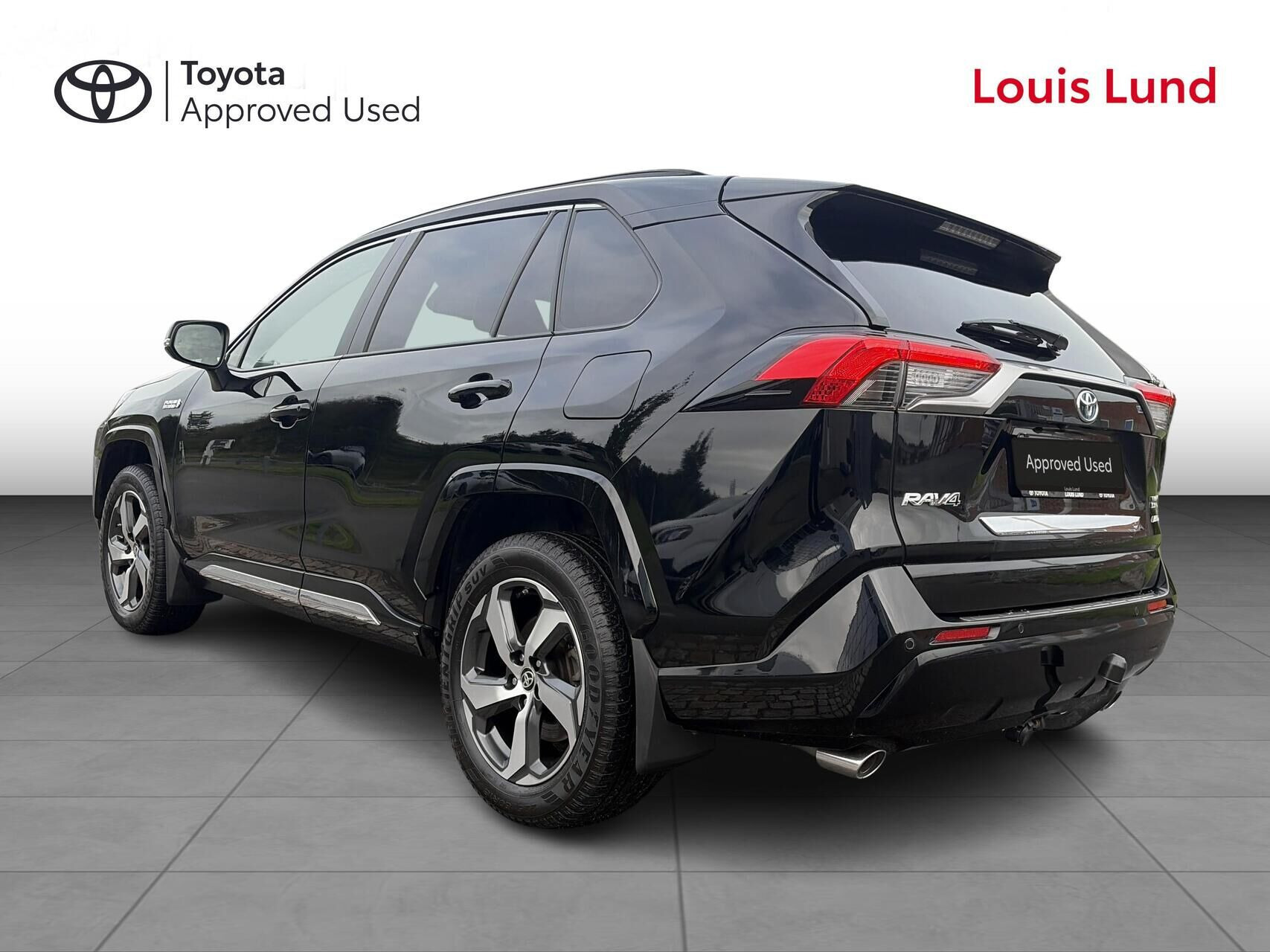 Sort Toyota RAV4 Plug-in fra 2021