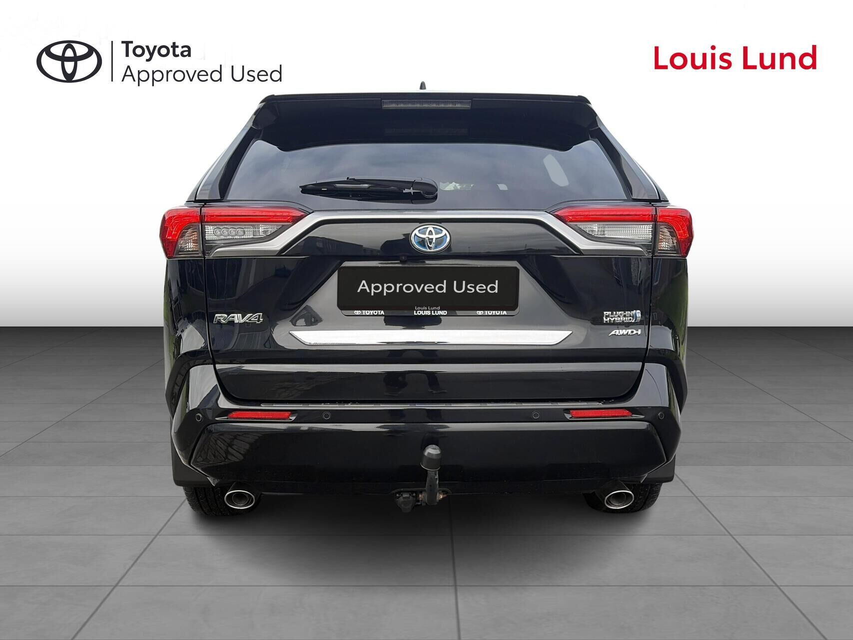 Sort Toyota RAV4 Plug-in fra 2021