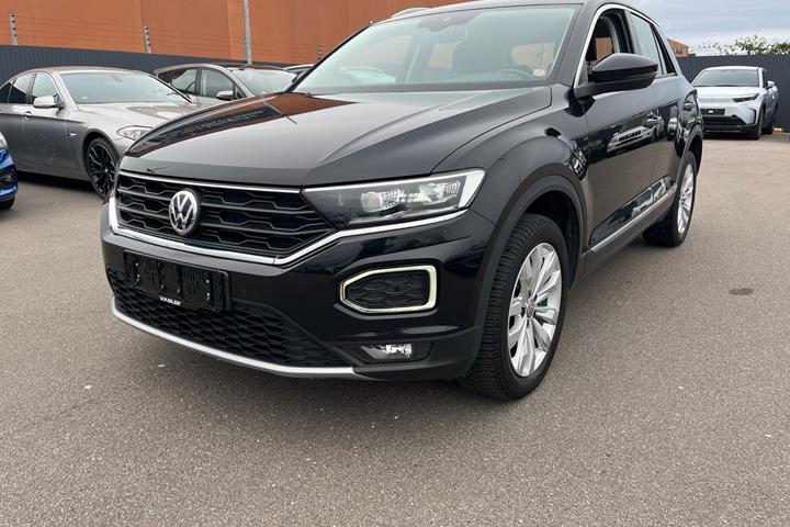 Sort VW T-Roc fra 2019