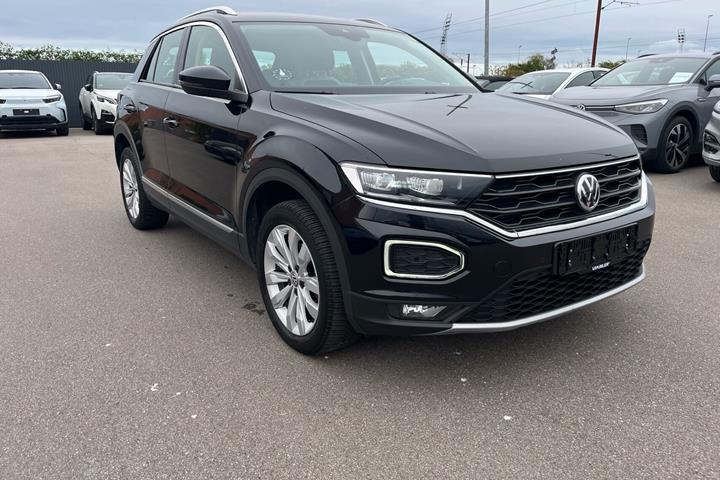 Sort VW T-Roc fra 2019