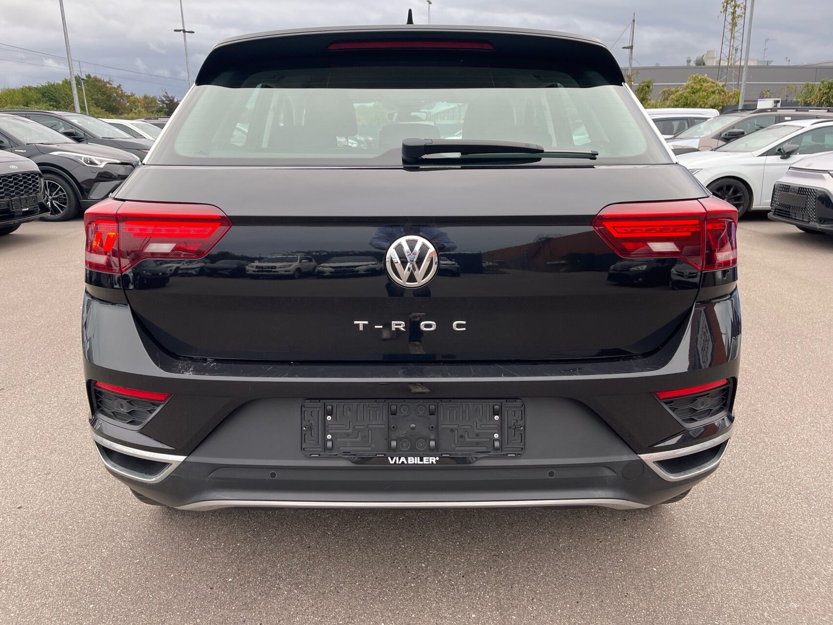 Sort VW T-Roc fra 2019