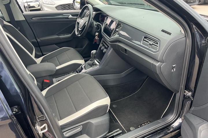 Sort VW T-Roc fra 2019