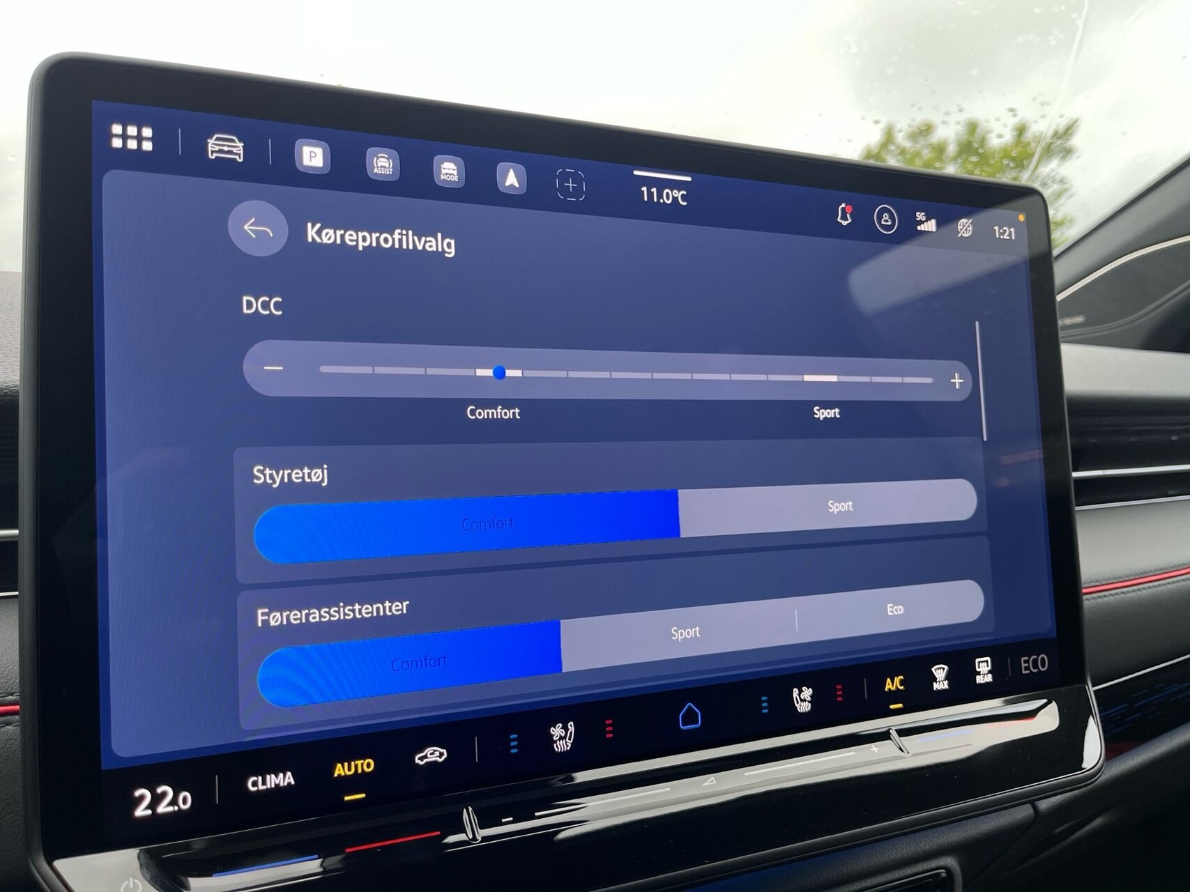 Sølv VW ID.7 fra 2026