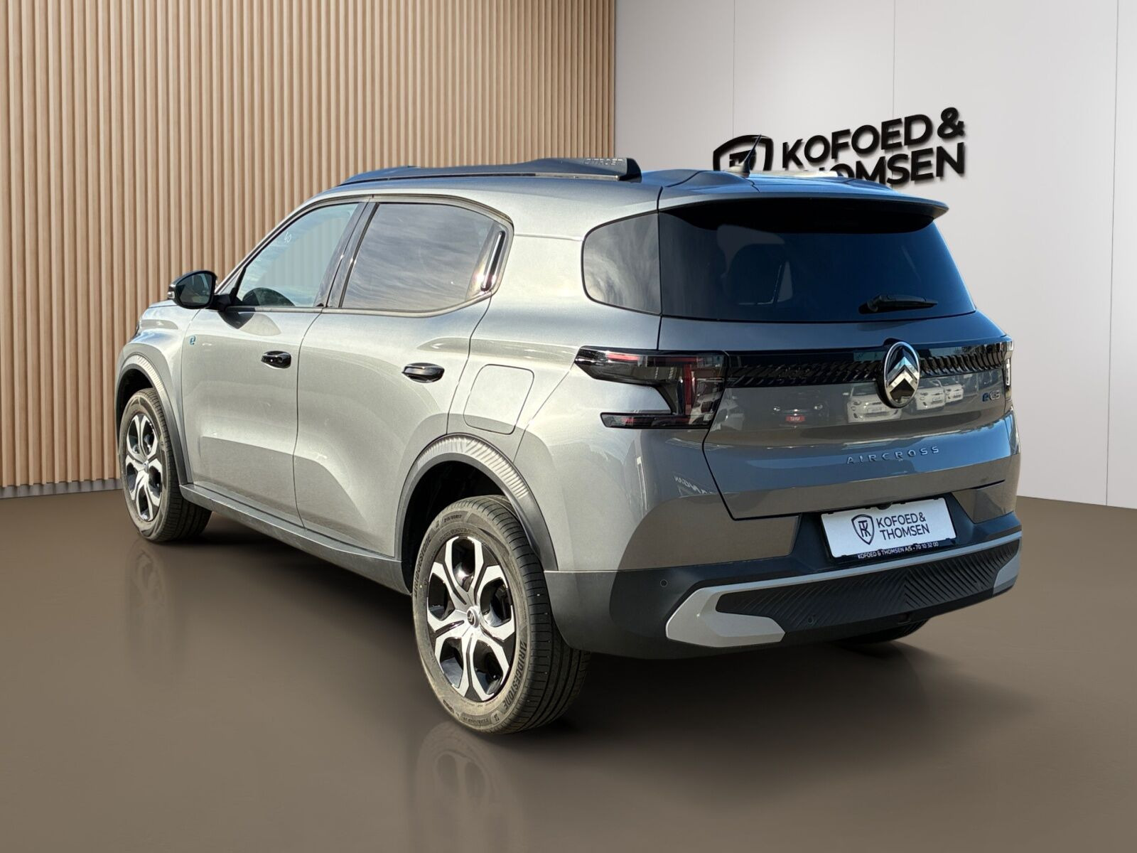 Grå Citroën e-C3 Aircross fra 2025
