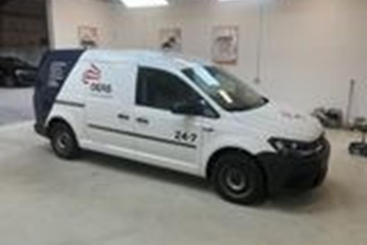 Hvid VW Caddy Maxi fra 2020