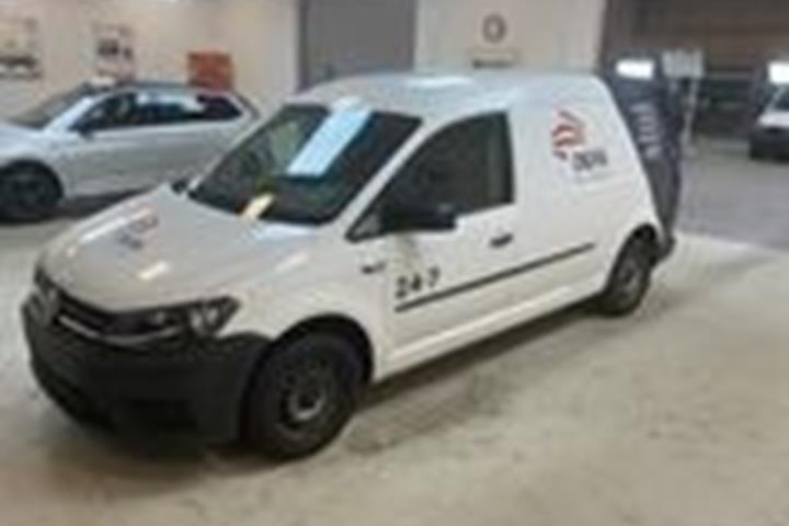 Hvid VW Caddy Maxi fra 2020