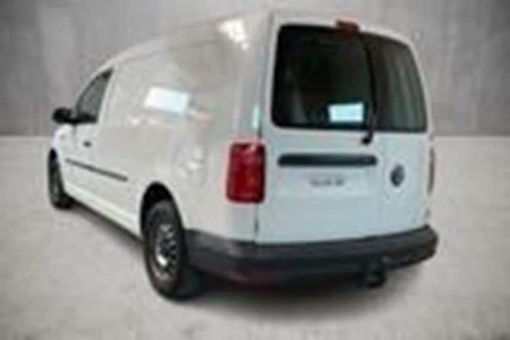 Hvid VW Caddy Maxi fra 2020