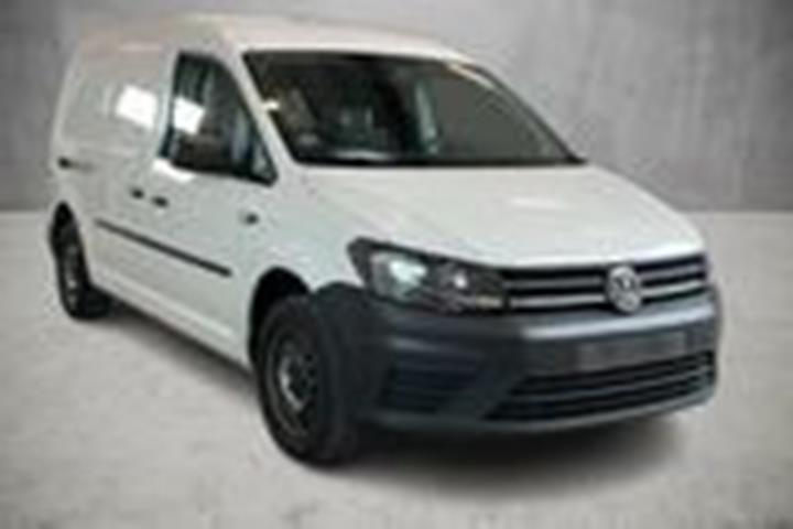 Hvid VW Caddy Maxi fra 2020