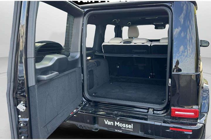 Sort Mercedes G580 fra 2025