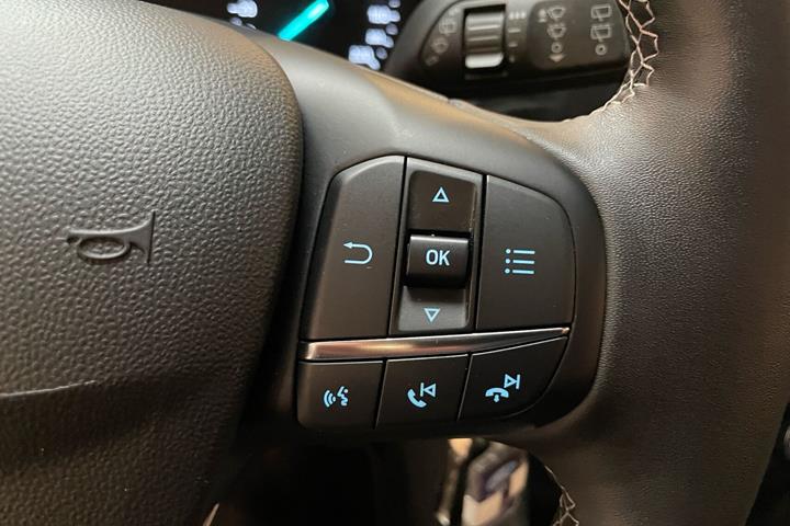 Hvid Ford Fiesta fra 2023