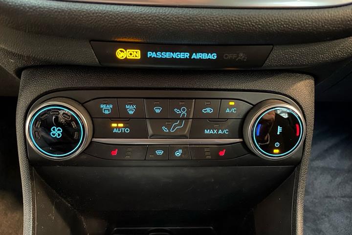 Rød Ford Fiesta fra 2020