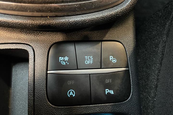Rød Ford Fiesta fra 2020